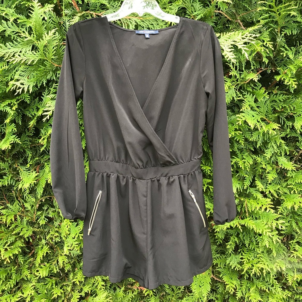 One Clothing Los Angeles medium black romper